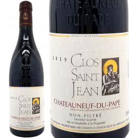 2019 シャトーヌフ デュ パプ 750ml クロ サン ジャン ローヌ フランス 赤ワイン コク辛口 ワイン ^C0CSPR19^