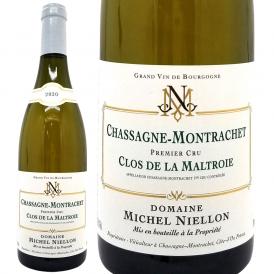 2020 シャサーニュ モンラッシェ プルミエ クリュ クロ ド ラ マルトロワ ブラン 750ml ドメーヌ ミシェル ニエロン フランス 白ワイン コク辛口 ^B0MNMB20^