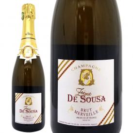 ゾエミ ド スーザ ブリュット メルヴェイユ 750ml 正規品 ド スーザ シャンパン フランス シャンパーニュ 白泡 コク辛口 ワイン ^VASZ02Z0^