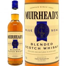 ミュアヘッズ ブルーシール ブレンデッド 40度 正規品 700ml 箱なし スコッチウイスキー ブレンデッド ^YCMHB3J0^