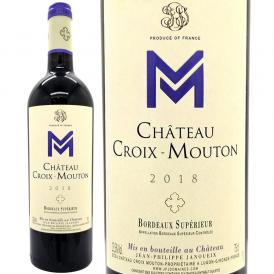 2018 シャトー クロワ ムートン 750ml ボルドー シューペリュール 赤ワイン コク辛口 ワイン ^AOXN0118^