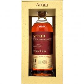 2014 アラン 11年 シングル モルト シェリーホグスヘッド 60.3度 箱付 700ml 正規品 ロックランザ スコッチウイスキー アイランズ ^YCAMSHJ4^