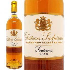 2013 シャトー スデュイロー750ml ソーテルヌ第１級 ボルドー フランス 貴腐 白ワイン コク極甘口 ワイン ^AJSU0113^