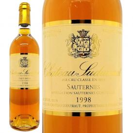 1998 シャトー スデュイロー 750ml ソーテルヌ第１級 ボルドー フランス 貴腐 白ワイン コク極甘口 ワイン ^AJSU0198^