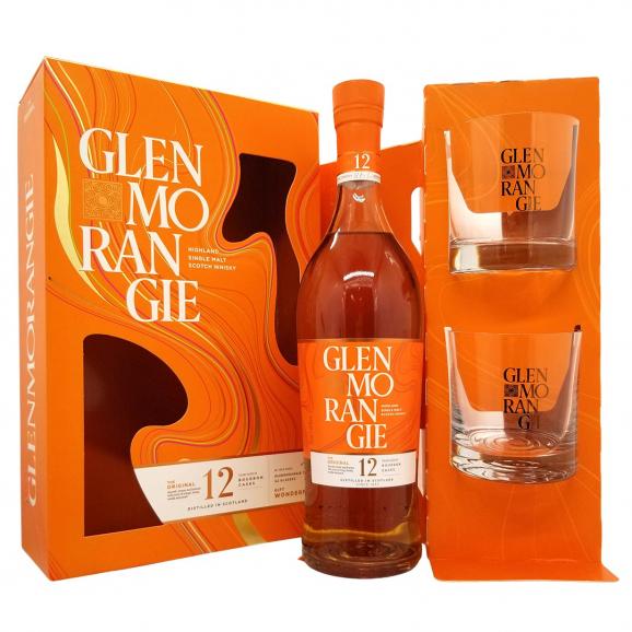 グレンモーレンジ オリジナル 12年 シングルモルト 40度 箱付 700ml ２グラスオンパック 正規品 スコッチウイスキー ^YCGMG1J0^01