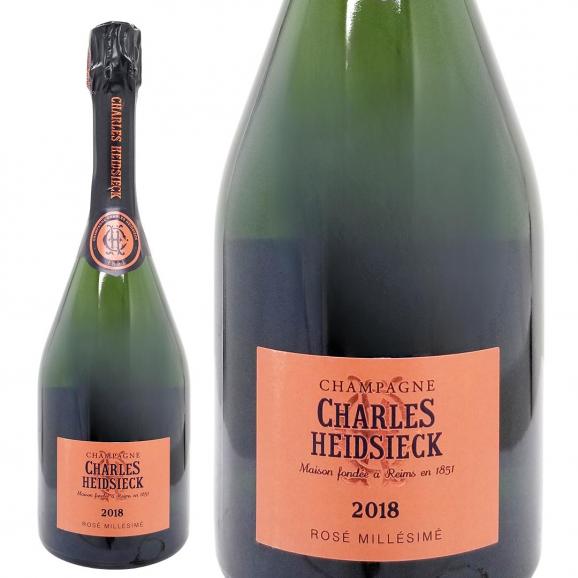 2018 ロゼ ブリュット ミレジム 正規品 750ml シャルル エドシック フランス ロゼ泡 コク辛口 ^VACH1218^01