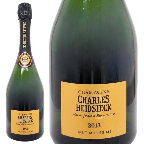 2013 ブリュット ミレジム 箱なし 正規品 750ml シャルル エドシックシャンパーニュ 白泡 コク辛口 ワイン ^VACH3213^01