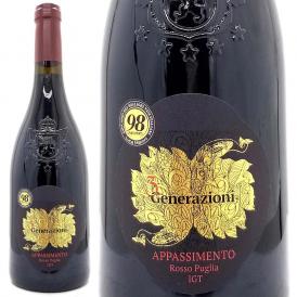 2025 ロッソ プーリア IGT アパッシメント トレ ジェネラツィオーニ 750ml メンザティア ヴィーニ イタリア 赤ワイン ^FOMZ3G25^