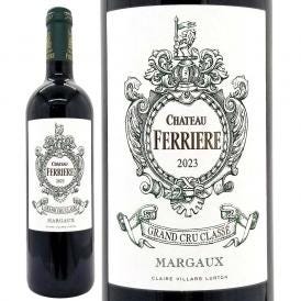 2023 シャトー フェリエール 750ml マルゴー第３級 ボルドー フランス 赤ワイン コク辛口 ワイン ^ADFE0123^