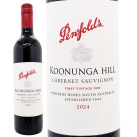 ペンフォールズ 2024 クヌンガ ヒル カベルネ ソーヴィニヨン 750ml オーストラリア 赤ワイン コク辛口 ワイン ペンフォールド ^RAODKB24^