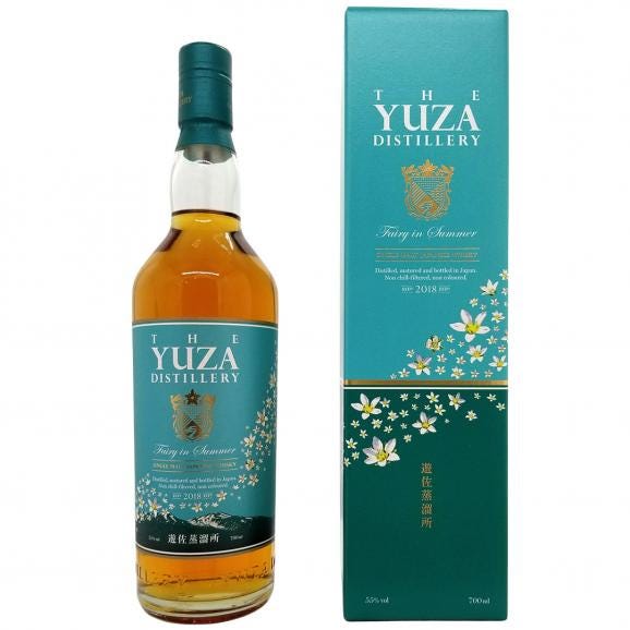 YUZA シングルモルト フェアリー イン サマー ジャパニーズ ウイスキー 遊佐蒸溜所 55度 箱付 700ml ウイスキー ^YAYZFSJ0^01