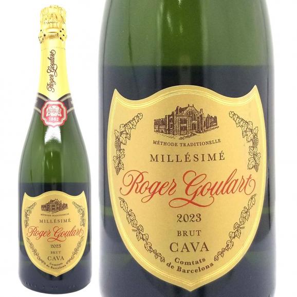 2023 ロジャー グラート カヴァ ゴールド ブリュット スパークリング 正規品 750ml ロジャー グラート スペイン 白泡 コク辛口 スパークリング ^VERG0223^01