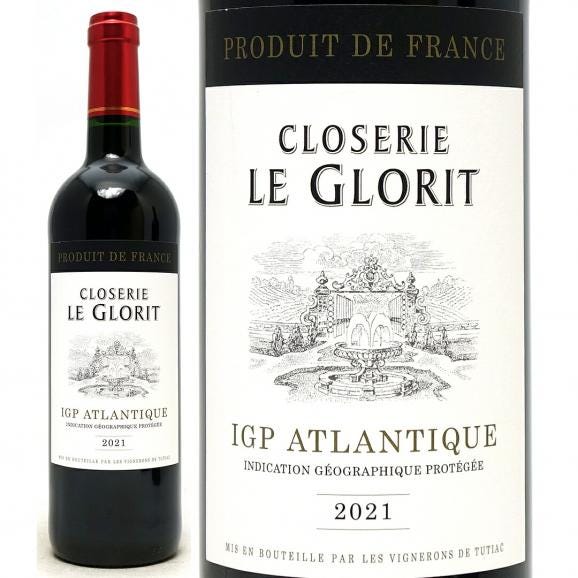 2021 クロズリー ル グロリ ルージュ カベルネ ソーヴィニヨン メルロー IGP アトランティック 750ml 赤ワイン コク辛口 ^D0GICM21^01