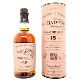 バルヴェニー 18年 ペドロヒメネス カスク フィニッシュ シングル モルト 48.7度 箱付 700ml 並行品 スコッチウイスキー ^YCBV18J5^