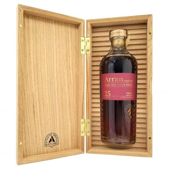 ザ アラン モルト 25年 46度 箱付 700ml 並行品 ロックランザ スコッチウイスキー アイランズ ^YCAM25J5^02