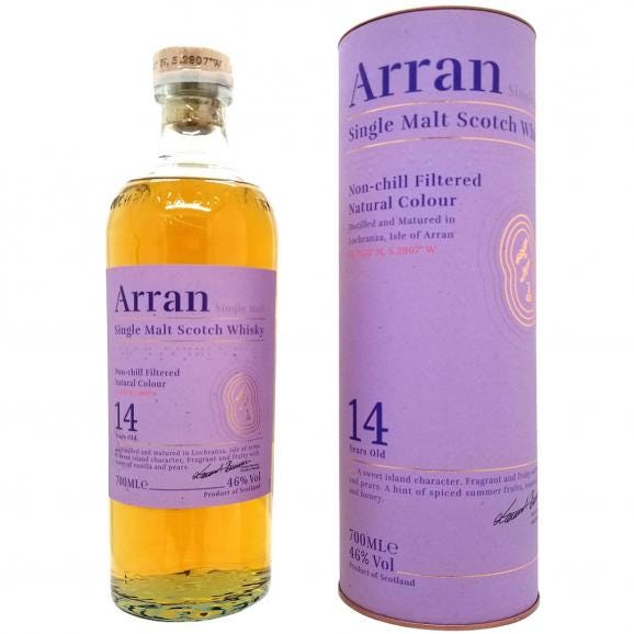 ザ アランモルト 14年 46度 箱付 700ml 正規品 ロックランザ スコッチウイスキー アイランズ ^YCAM14J0^01