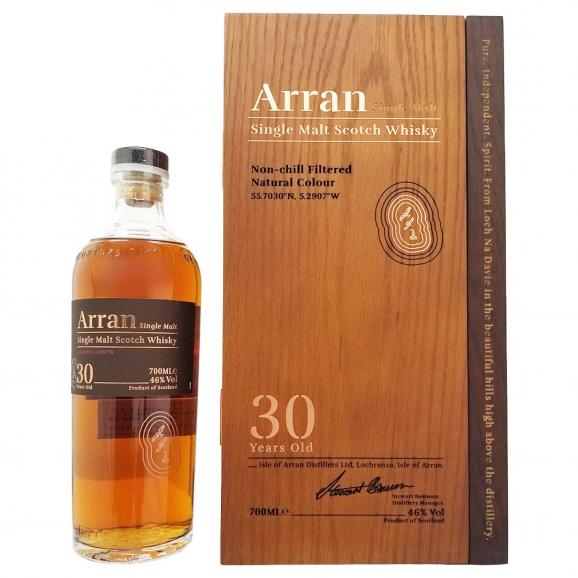 ザ アラン モルト 30年 46度 箱付 700ml 正規品 ロックランザ スコッチウイスキー アイランズ ^YCAM30J0^01