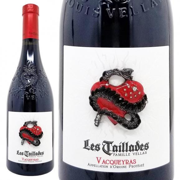 2024 ヴァケラス ルージュ 750ml メゾン レ タイヤード ローヌ フランス 赤ワイン コク辛口 ^C0TLQR24^01