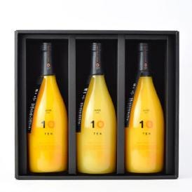 愛媛みかん100%ストレート果汁ジュース3種飲み比べセット(720mlx3本、ギフトボックス付き)