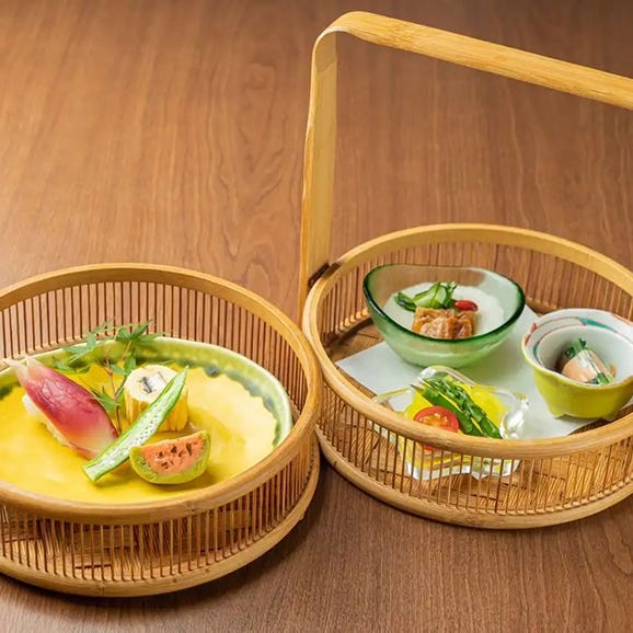 ［あしべや夢ごてん（和歌山市） ］ペアディナーお食事券　季節のおまかせ特別コース（お一人様7,000円（税サ込））＜2名様分＞03