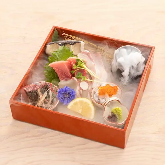 ［三八波（和歌山市） ］ペアディナーお食事券　季節のおまかせコース（お一人様7,000円（税サ込））＜2名様分＞03