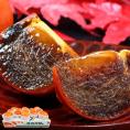 紀ノ川柿 黒あま 約3.5kg 12~18玉 贈答品 和歌山県産 秀品 化粧箱 紀の川 JA紀の里 和歌山県が誇る特産品!黒い果肉に濃厚な甘さ センサー選果済みの種無し柿