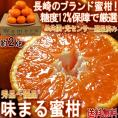味まる蜜柑 約2kg 秀品～優品 JAながさき西海 贈答可能 光センサー選果で糖度12度保障！長崎県が誇る有名ブランド、西海みかん