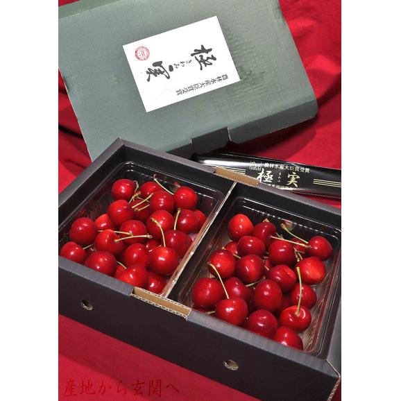 極実 大粒さくらんぼ 紅てまり 約350g×2 2～4Lサイズ 山形県産 贈答規格 JA共撰品 農林水産大臣賞受賞の高級サクランボ！02