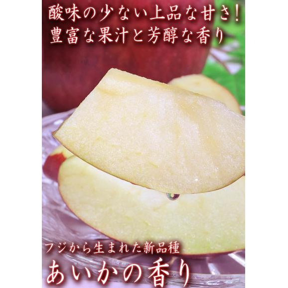 あいかの香り 赤りんご 約5kg 12~20玉 岩手県産 少ない酸味と上品な甘さ!蜜の入る期待の新品種03