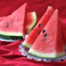 羅皇 らおう 完熟スイカ 約8～10kg 4Lサイズ中心 1玉入り 熊本県産 贈答規格 農林水産大臣賞受賞の赤肉西瓜！溢れる甘さとシャリ感