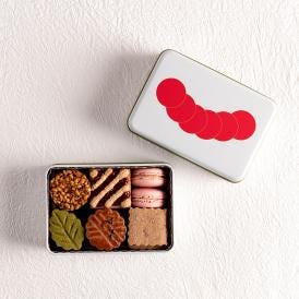 紅屋のクッキー缶 S