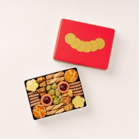 紅屋のクッキー缶 M