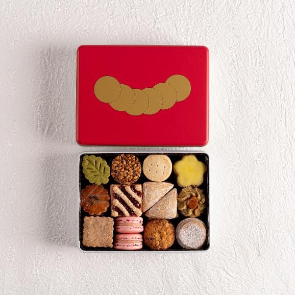 紅屋のクッキー缶 M02