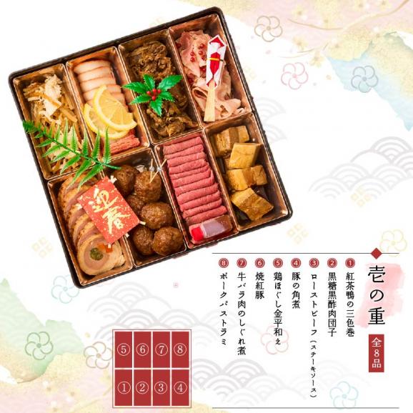 極撰肉おせち「豊楽」2026【送料無料】【生おせち】【2～3人前】【8品目】【1段】04