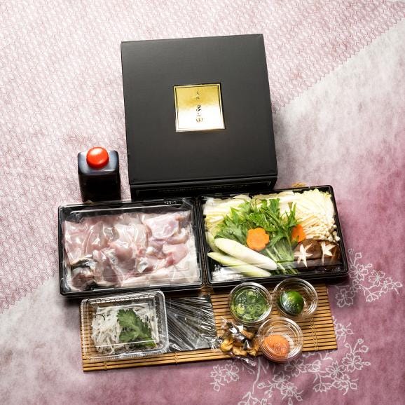 【冬季限定】「野菜付き国産ふぐ鍋セット」2人前(ヒレ酒用ヒレ付き)02