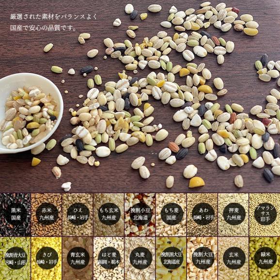 国産 十八穀米 2袋/250ｇ 送料無料 雑穀米 国産 雑穀 黒米 栄養満点 美容02
