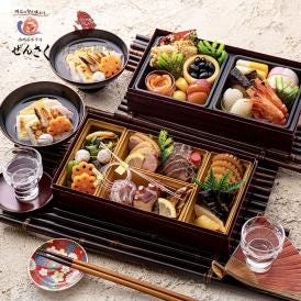 【送料無料】明石めで鯛や《数量限定》2025年度特製おせち二段【2名様用】（全23品+お雑煮セット付）