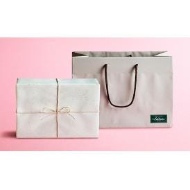 葉の雫　抹茶リーフパイ9枚入り[手提げ紙袋付き]_手提げ袋1
