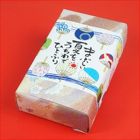 お中元 2026 ギフト スイーツ 食べ物 お菓子 送料無料 豆大福 6個入り 夏ギフト掛け紙付き_包装紙1