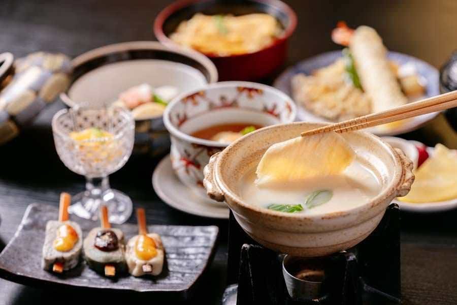 京ゆば 旬采京都かめや本家 四條大宮 湯葉料理 湯葉 豆腐皮 Gurunavi 日本美食餐廳指南