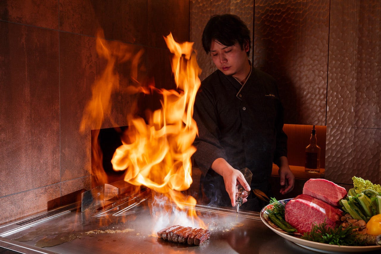 Wagyu teppanyaki steak house Kiyomizu 创 SOU
