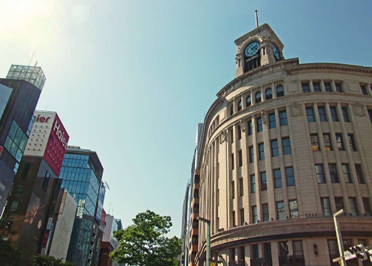 3 pilihan lokasi bergambar di Ginza dan Tsukiji