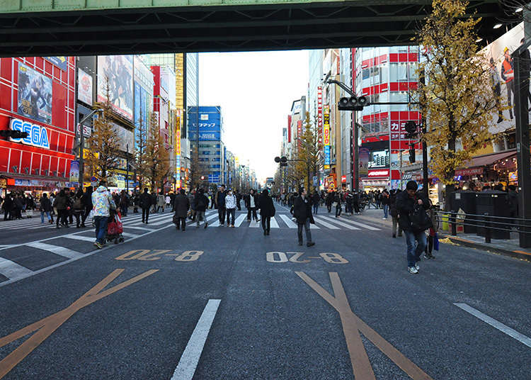 秋葉原の雰囲気を撮影するならここ！