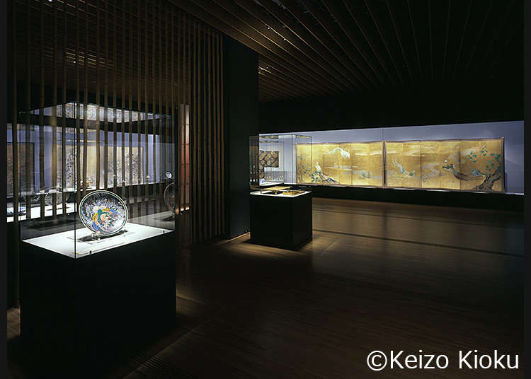以日本美術為中心的多樣化特展「三得利美術館」