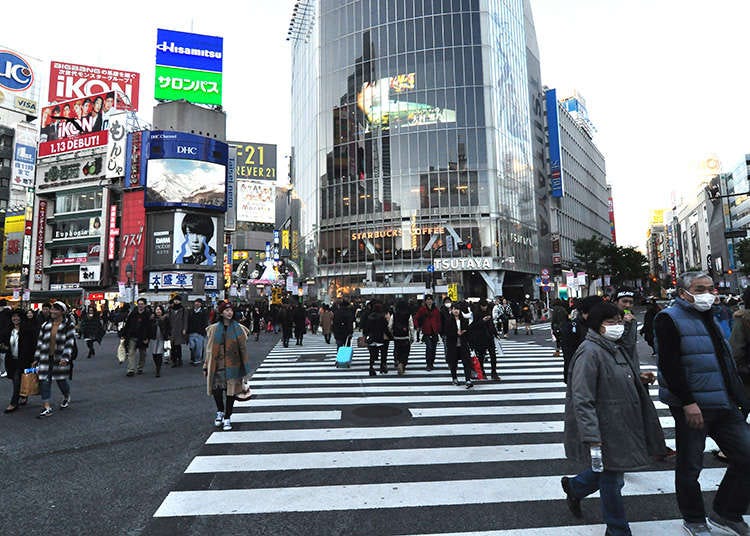 3 pilihan lokasi bergambar di Shibuya dan Harajuku