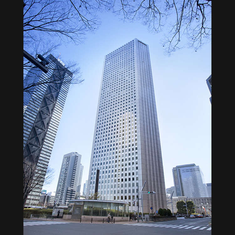 View the Tokyo Scenery from a Triangular Building