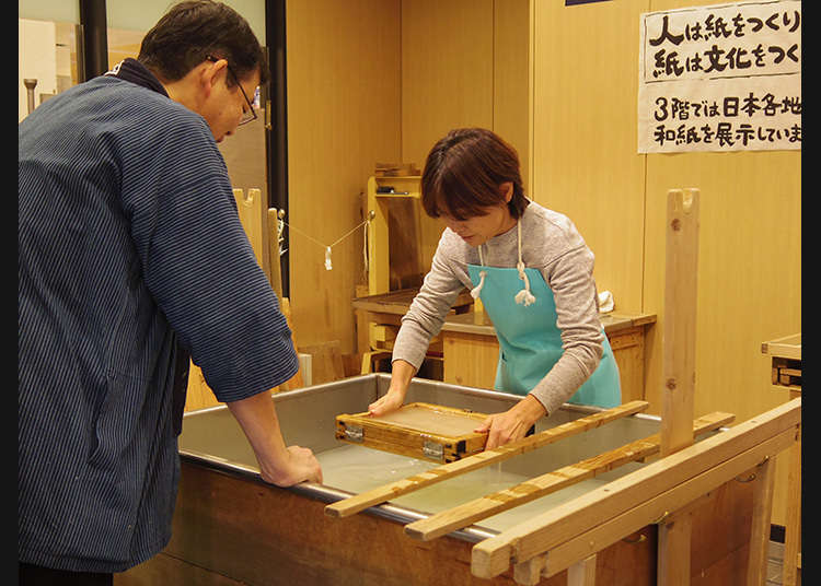 ร่วมสัมผัสประสบการณ์ “กระดาษญี่ปุ่นทำมือ” สไตล์ดั้งเดิมอย่างง่าย ๆ