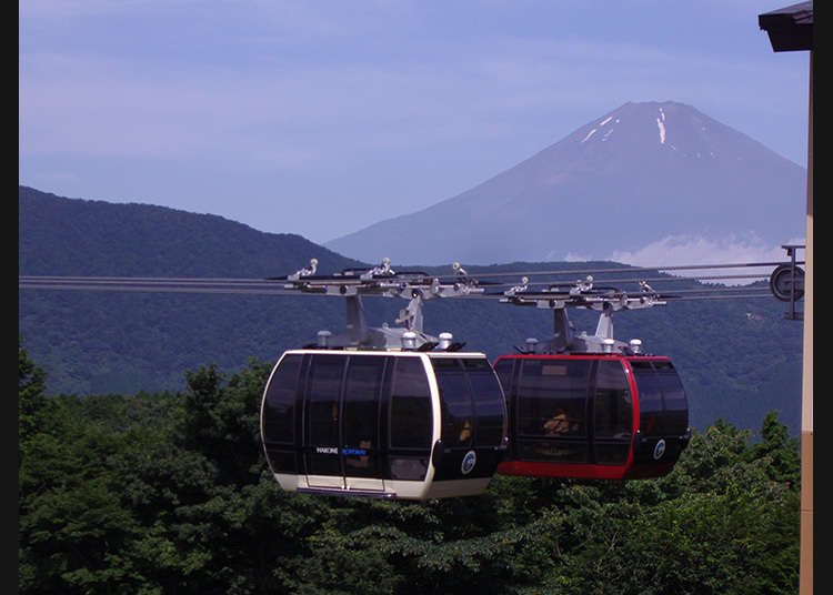 箱根の四季を眼下に見下ろす絶景