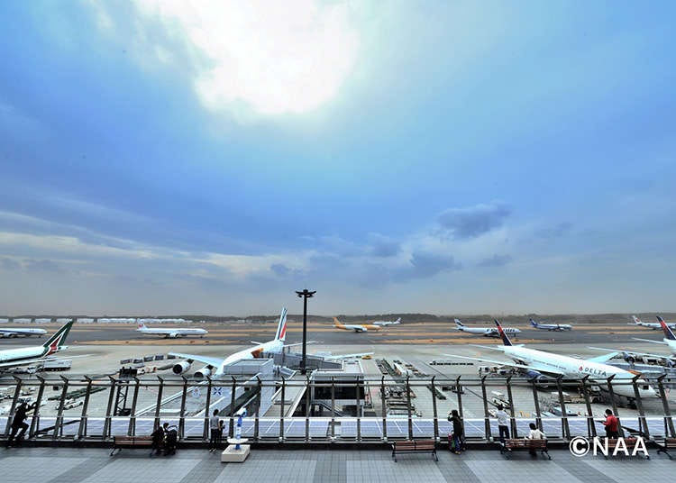 充実！成田国際空港での過ごし方