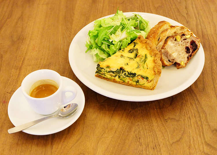 Enjoy a rich and delicious quiche